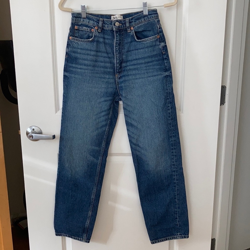 Zara mom jeans size 4